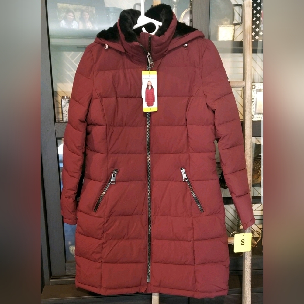 Andrew Marc Ladies' Long Stretch Parka